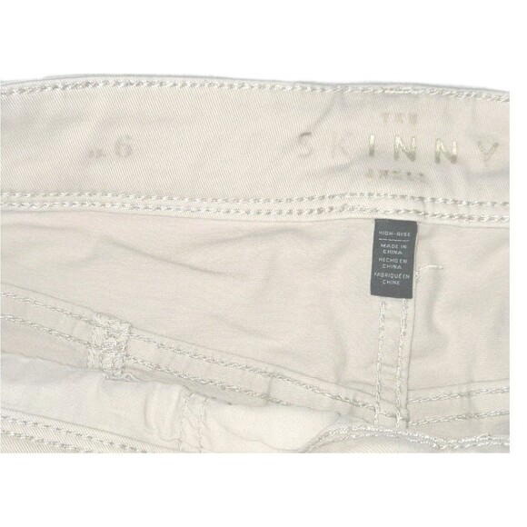 WHBM Skinny Cargo‎ Pants Women’s Phone Pockets Light Cream ($129) - Picture 6 of 15